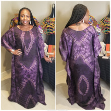 Load image into Gallery viewer, Nigerian Adire Silk Kaftans *New Colors*
