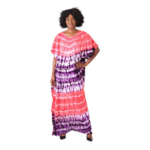 Load image into Gallery viewer, Senegalese Mixed Tie Dye Kaftan