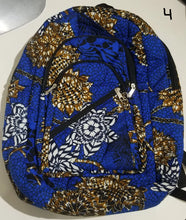 Load image into Gallery viewer, African Print Backpack - Large