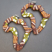 Load image into Gallery viewer, Ankara 'Africa' Earrings