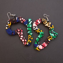Load image into Gallery viewer, Ankara 'Africa' Earrings