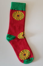 Load image into Gallery viewer, Unisex Ankara Circle Print Socks