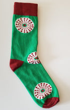 Load image into Gallery viewer, Unisex Ankara Circle Print Socks