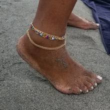 Load image into Gallery viewer, African Beaded Anklet