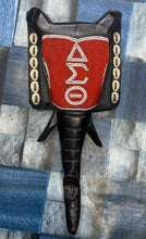 Load image into Gallery viewer, Beaded African Elephant - Delta Sigma Theta
