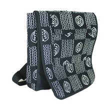 Load image into Gallery viewer, Black & White 'Gye Nyame' Backpack