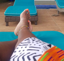 Load image into Gallery viewer, African Beaded Anklet