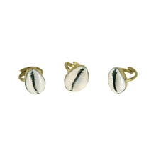 Load image into Gallery viewer, Kenyan Large Cowry Shell Ring