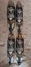 Load image into Gallery viewer, Painted African Fang Masks - Divine 9 (Pre-Order)