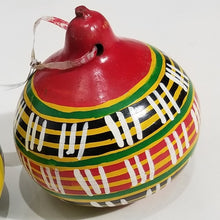 Load image into Gallery viewer, Holiday Ornament: Painted Hanging Gourds