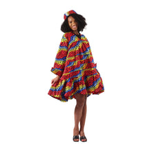 Load image into Gallery viewer, Pleated Frill 'Heart' Dress
