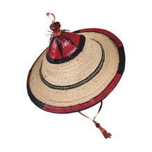 Load image into Gallery viewer, Unisex Fulani Straw Hat - Adult & Kids Size