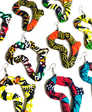 Load image into Gallery viewer, Ankara 'Africa' Earrings