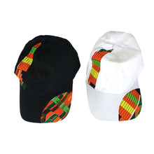 Load image into Gallery viewer, Unisex Kente Accent Hats