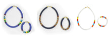 Load image into Gallery viewer, Maasai Bead Choker & Bracelet Set - Blue
