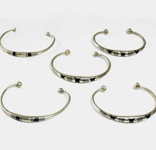 Load image into Gallery viewer, Unisex Black Etched Tuareg Bracelets *Restocked*