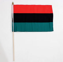 Load image into Gallery viewer, Pan-African Flag (12&quot;x18&quot;)