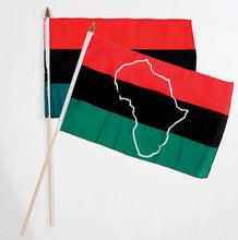 Load image into Gallery viewer, Pan-African Flag (12&quot;x18&quot;)