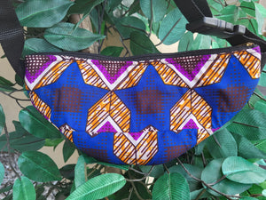 African Print Fanny Packs