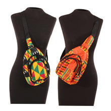 Load image into Gallery viewer, African Print Mini Backpacks