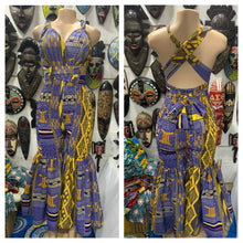 Load image into Gallery viewer, African Print Stretch Jumpsuits