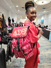 Load image into Gallery viewer, Divine 9 African Print Backpacks (Pre-Order)