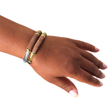 Load image into Gallery viewer, Unisex Kenyan Metal Twist Bracelets