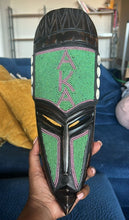 Load image into Gallery viewer, Beaded African Fang Masks - Divine 9 (Pre-Order)