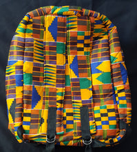 Load image into Gallery viewer, Kente Print Backpack