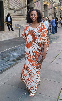 Senegalese Tie Dye (Boubou) Kaftan