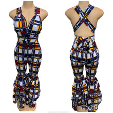 Load image into Gallery viewer, African Print Stretch Jumpsuits *New Prints*