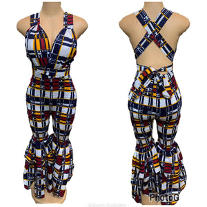 African Print Stretch Jumpsuits *New Prints*