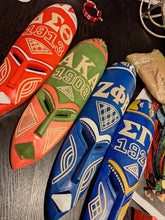 Load image into Gallery viewer, Painted African Fang Masks - Divine 9 (Pre-Order)