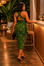 Load image into Gallery viewer, Infinity Ankara Bodycon Dresses