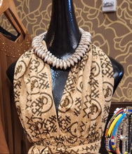 Load image into Gallery viewer, Double Cowry Shell Choker