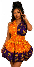Load image into Gallery viewer, African Print Infinity Puff Dresses
