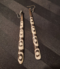 Load image into Gallery viewer, 'Long Journey' Bone Earrings