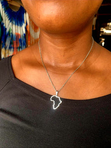 Ghana Silver Africa Pendant Necklaces