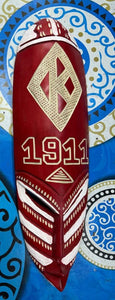 Painted African Fang Masks - Divine 9 (Pre-Order)