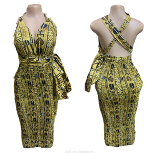 Infinity Ankara Bodycon Dresses