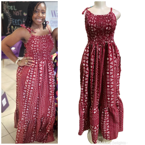 Ghana Tied Shoulder Princess Dresses