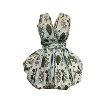 Load image into Gallery viewer, African Print Infinity Puff Dresses