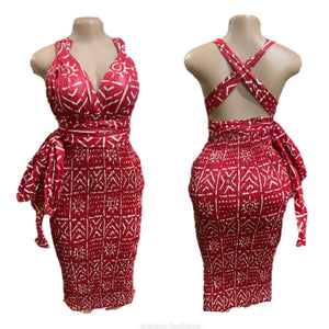 Infinity Ankara Bodycon Dresses