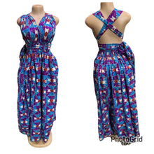 Load image into Gallery viewer, African Print Infinity Maxi Dresses