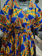 Load image into Gallery viewer, *NEW* African Print Peplum Wrap Tops