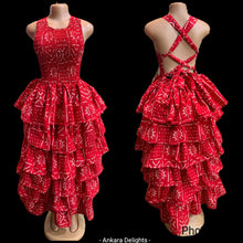 Load image into Gallery viewer, Ghana Layered Statement Dress