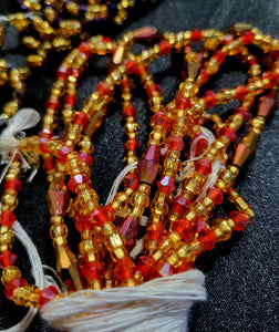 Ghanaian Deluxe Glass Waist Beads - Large
