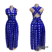 Load image into Gallery viewer, African Print Infinity Maxi Dresses