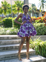 Load image into Gallery viewer, African Print Infinity Puff Dresses