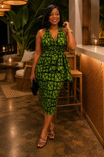 Load image into Gallery viewer, Infinity Ankara Bodycon Dresses